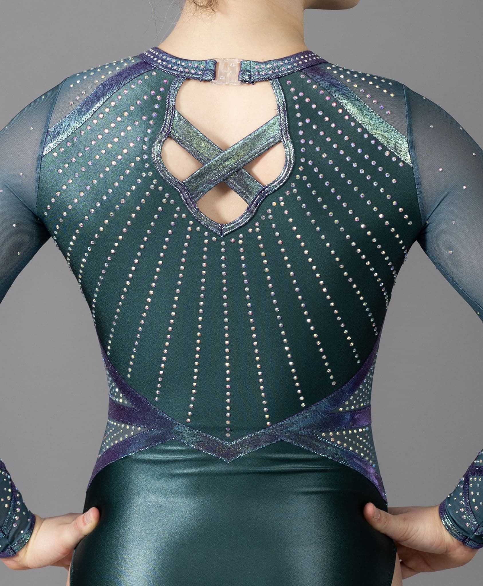 Bella Leotard  Alpine Green - Image 6