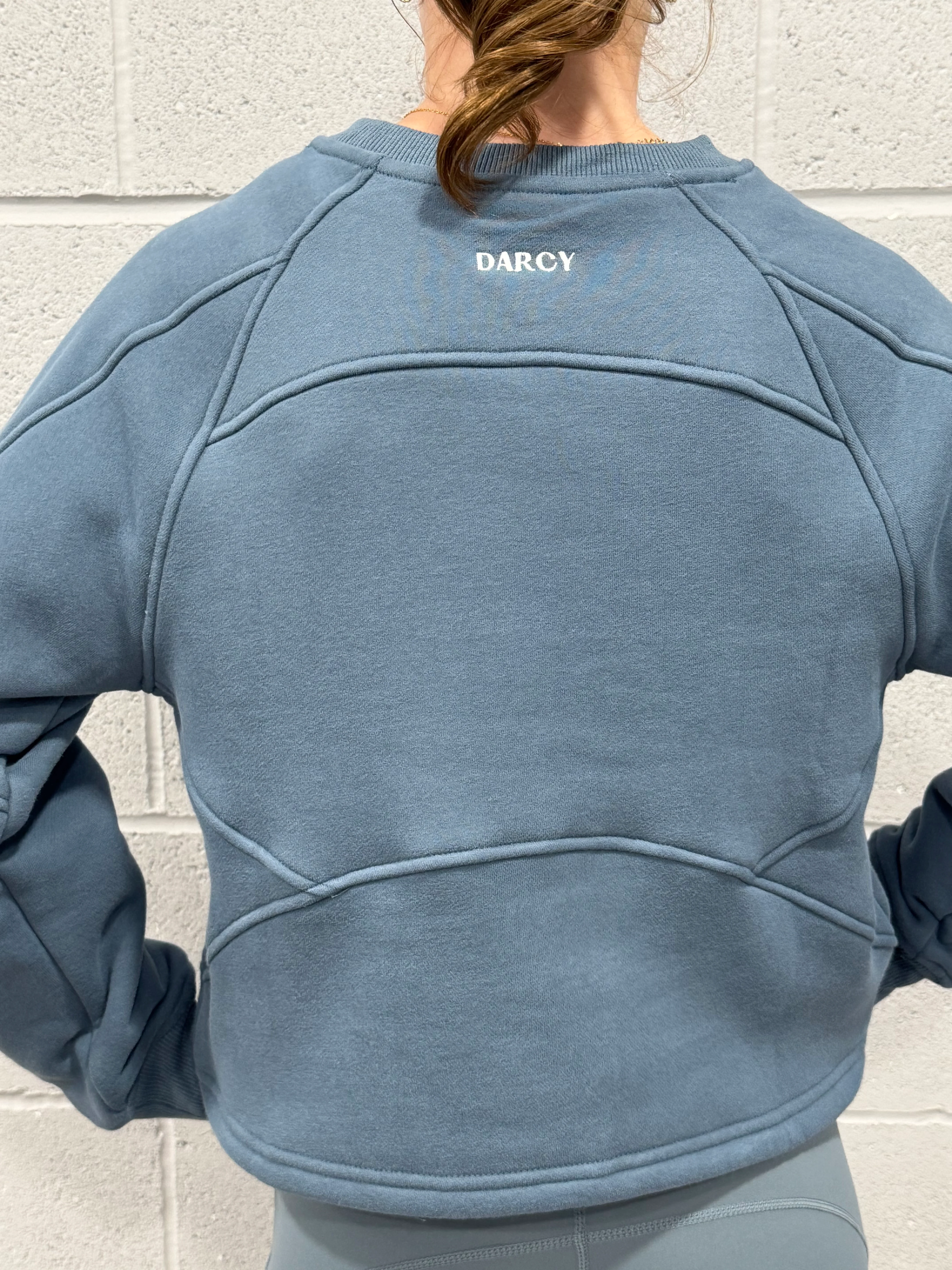 Soft Blue Crew Sweater - Image 10