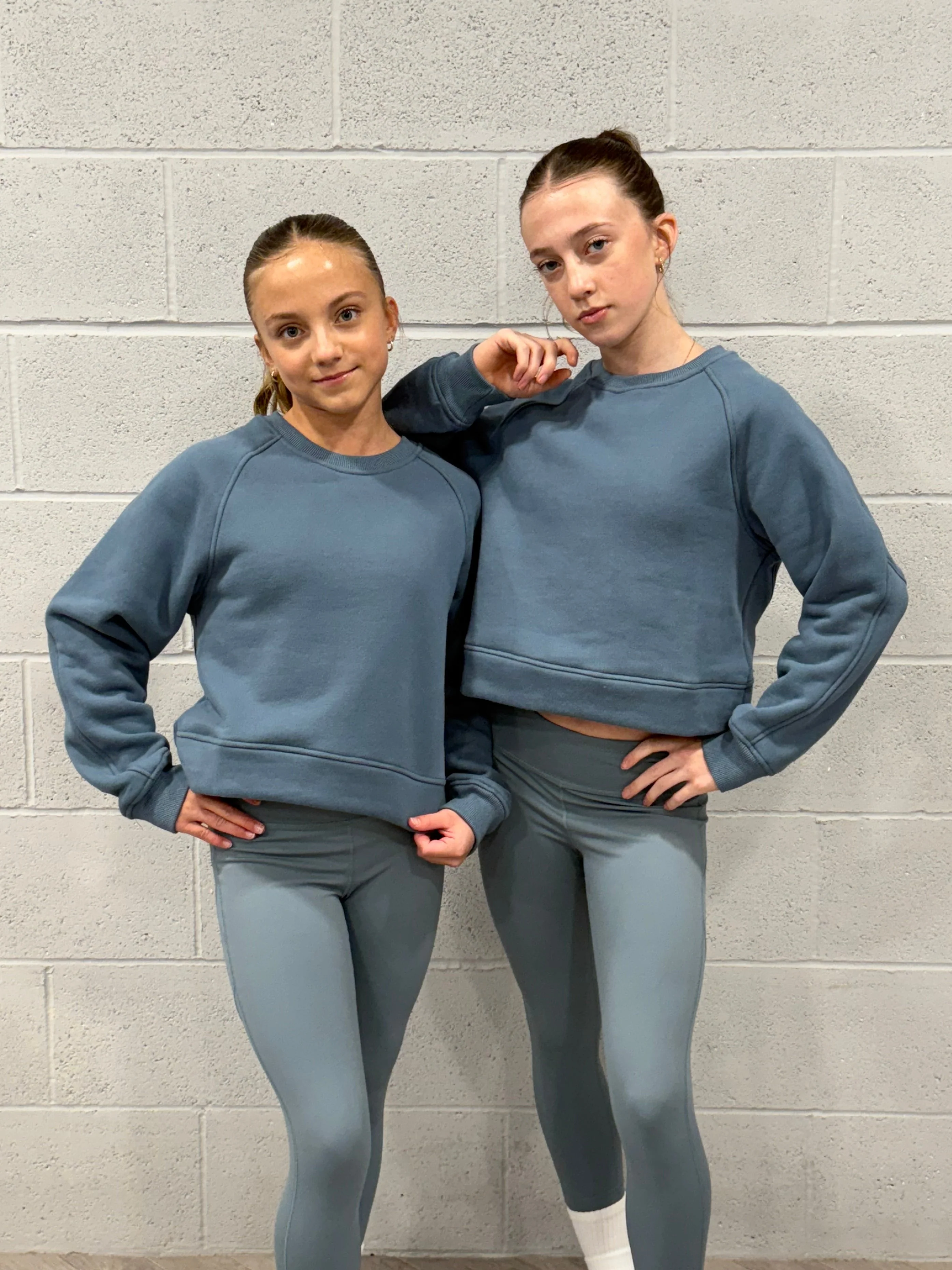 Soft Blue Crew Sweater - Image 5