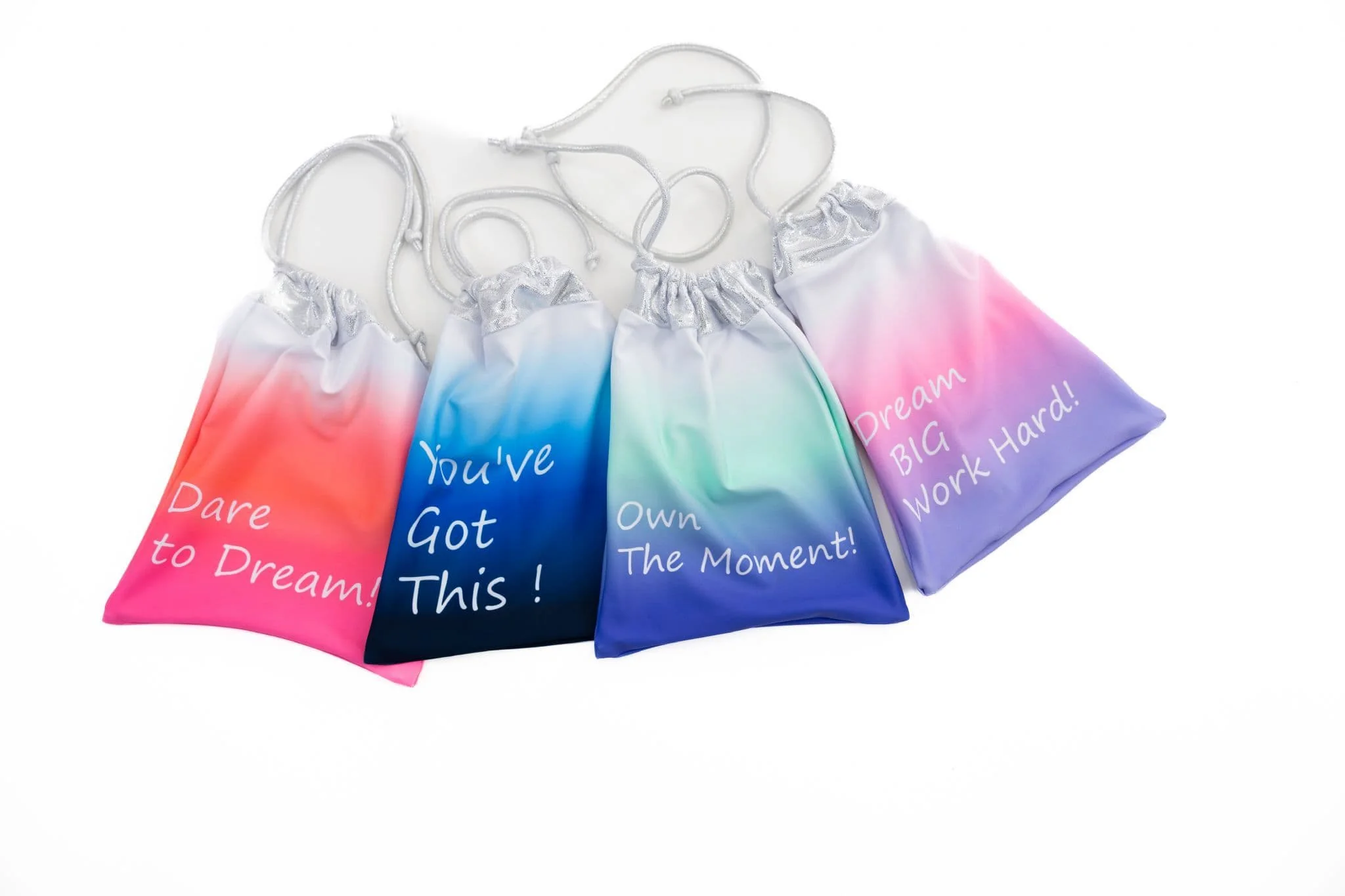 Motivational Hand Guard Bag - Ombre Purple / Mint - Image 5