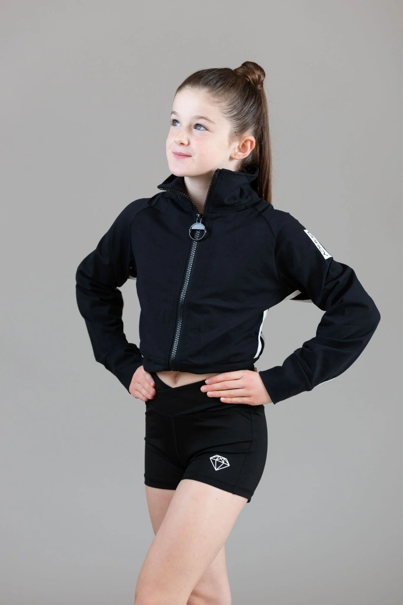 Soft Black Sports Shorts - Image 3