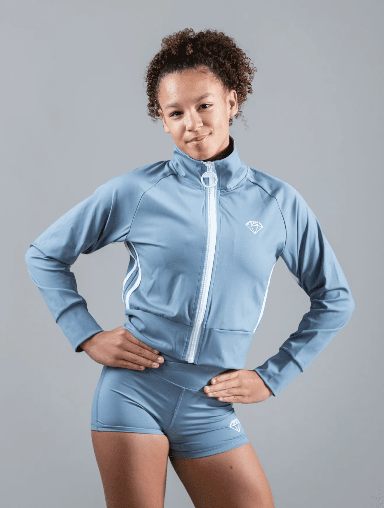 Soft Blue Sports Jacket - Image 7