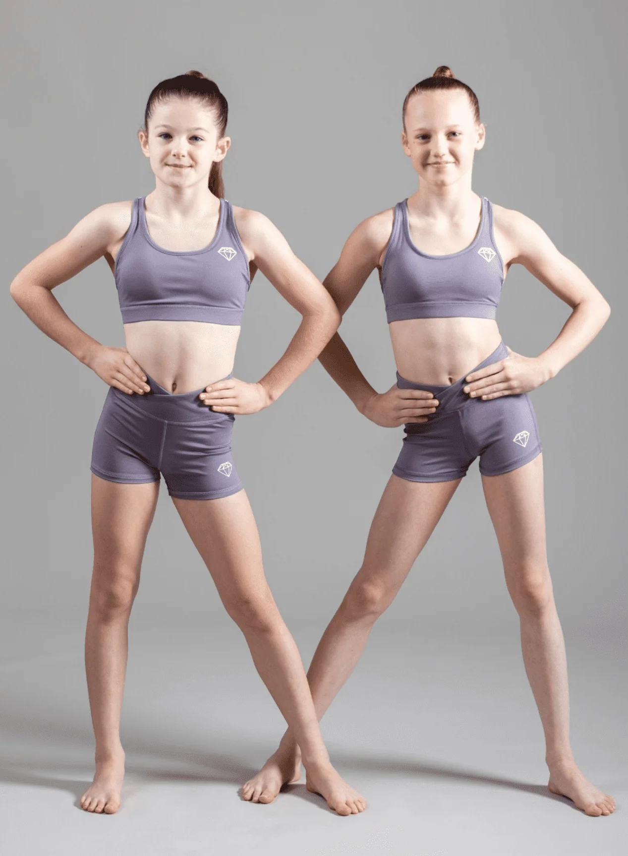 Soft Lilac Sports Shorts